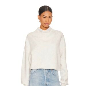 Varley - Betsy Sweatshirt in Ivory Marl